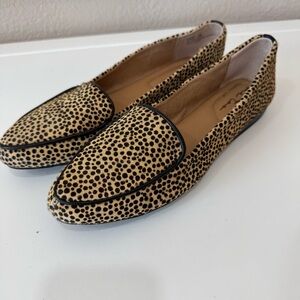 Me Too Spotted Tan and Black Loafers
